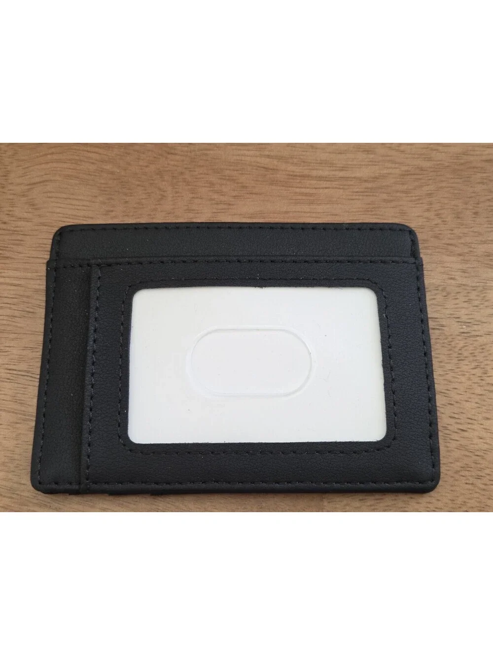 Travelambo RFID Blocking Slim Front Pocket Card Holder Wallet Black